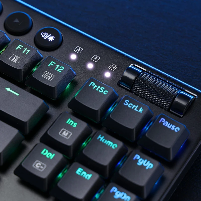 fio bluetooth gaming teclado mecânico rgb backlight