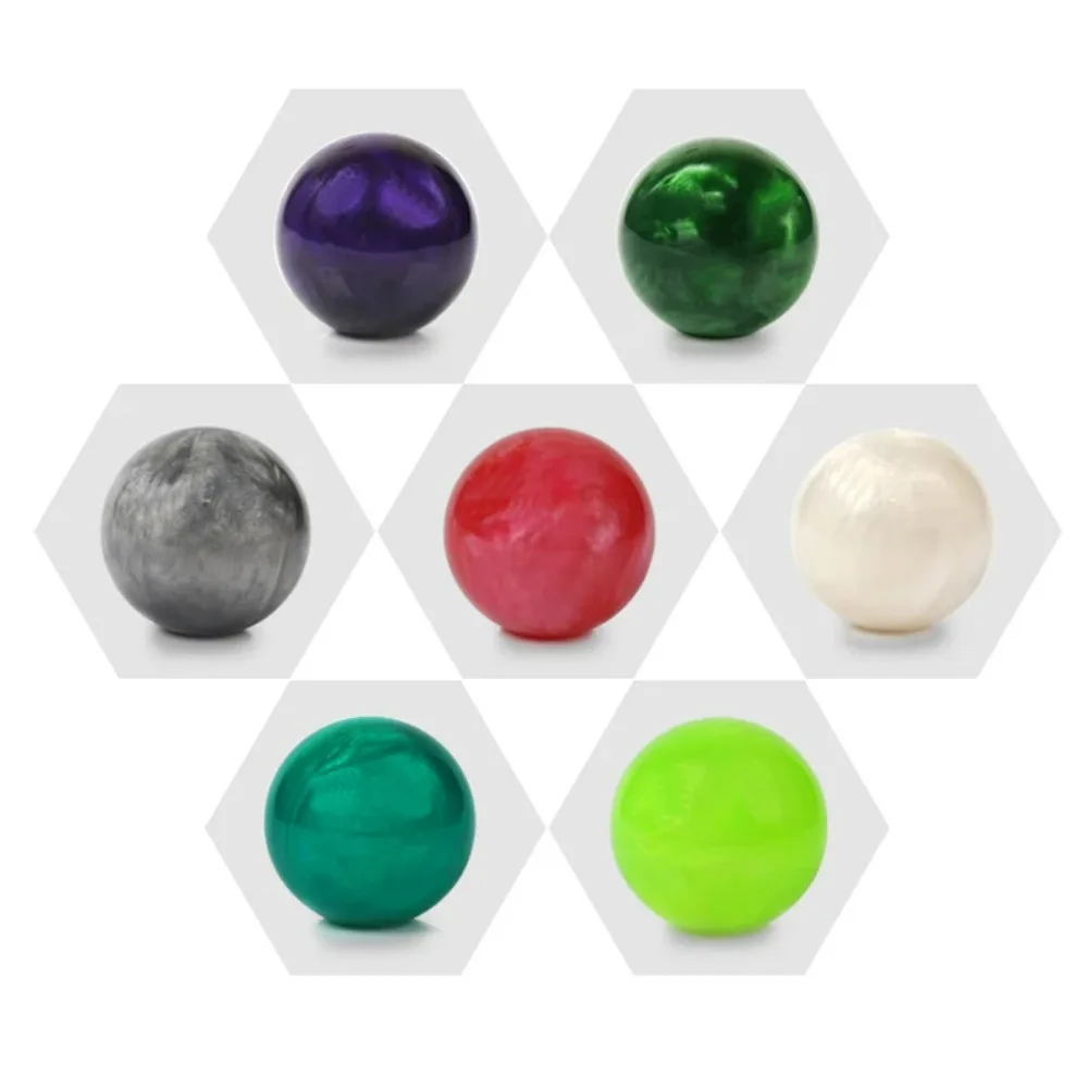 

NEW RACING Marble Style Round Ball Gear Shift Knob With 3 Adapters For Most Cars