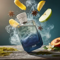 Eau de Parfum pour Homme 100ml, Parfum Frais Fruité Boisé, Pomme, Citron, Bergamote, Ambre, Musc, Bois de Driftwood, Parfum Masculin Longue Durée EDP 4