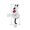 Digital Wall Clock Wagging Tail Cat Design Clock Kids Bedroom Wall Decoration Creative Cartoon Wall Clocks Modern Design 2