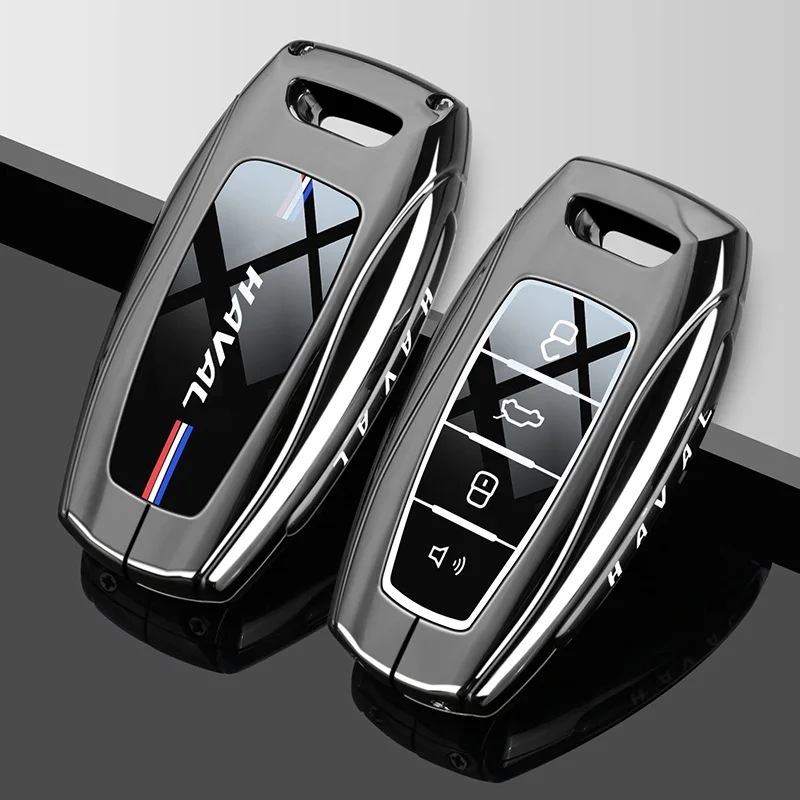 Schlüsseletui für Great Wall Hover HAVAL JOLION GMW 2021 2026, Schlüsselanhänger, Fernbedienung, Gehäuse, Ringhalter, Taschenzubehör – Detail 4