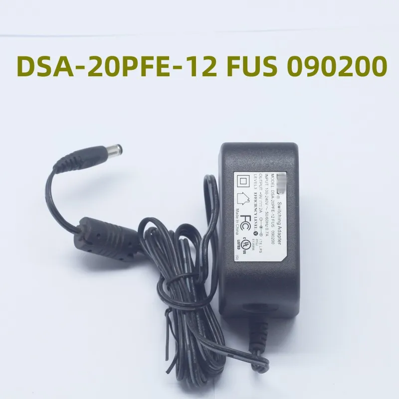 

DSA-20PFE-12 FUS 090200 +9V--2A External Diameter 5.5mm Power Adapter for Amplifier TV Sound Charger CD Player