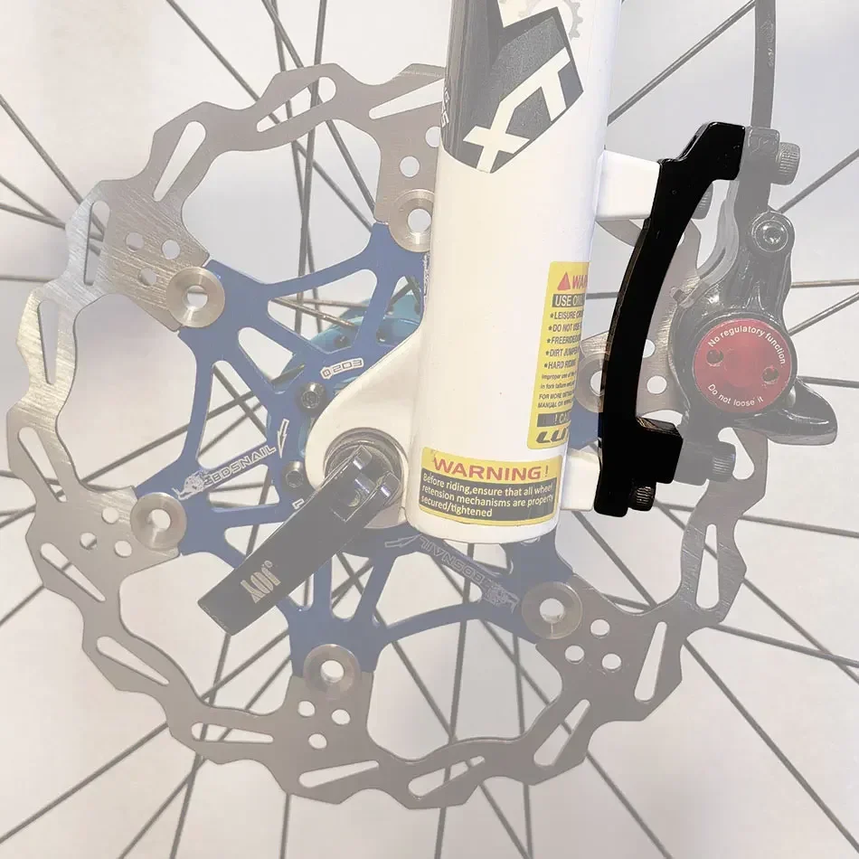 Tissting Adattatore per Montaggio Pinza Freno A Disco MTB Bike Post Mount 180 mm PM Adattatore per Freno A Disco Convertitore Mountain Bike Disc Rotor Accessorio