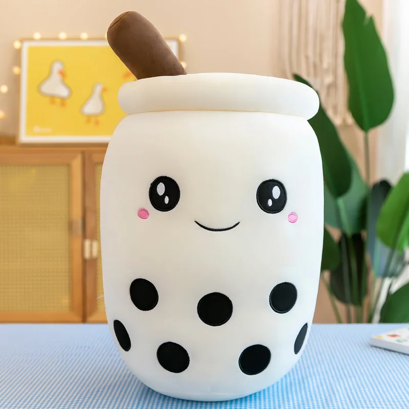 thumbnail image 1 of 22-70cm Giant Size Bubble Tea Plushies Squishy Milk Tea Boba Pillow Peluche Ice Cream Fruits Juice Drink Bottle Prop Decor Gift, 1 of 5