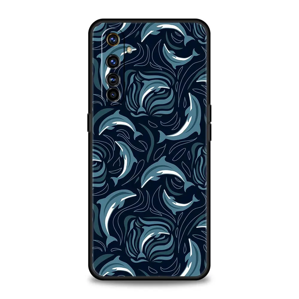 Playful Cartoon Print Soft Phone Case