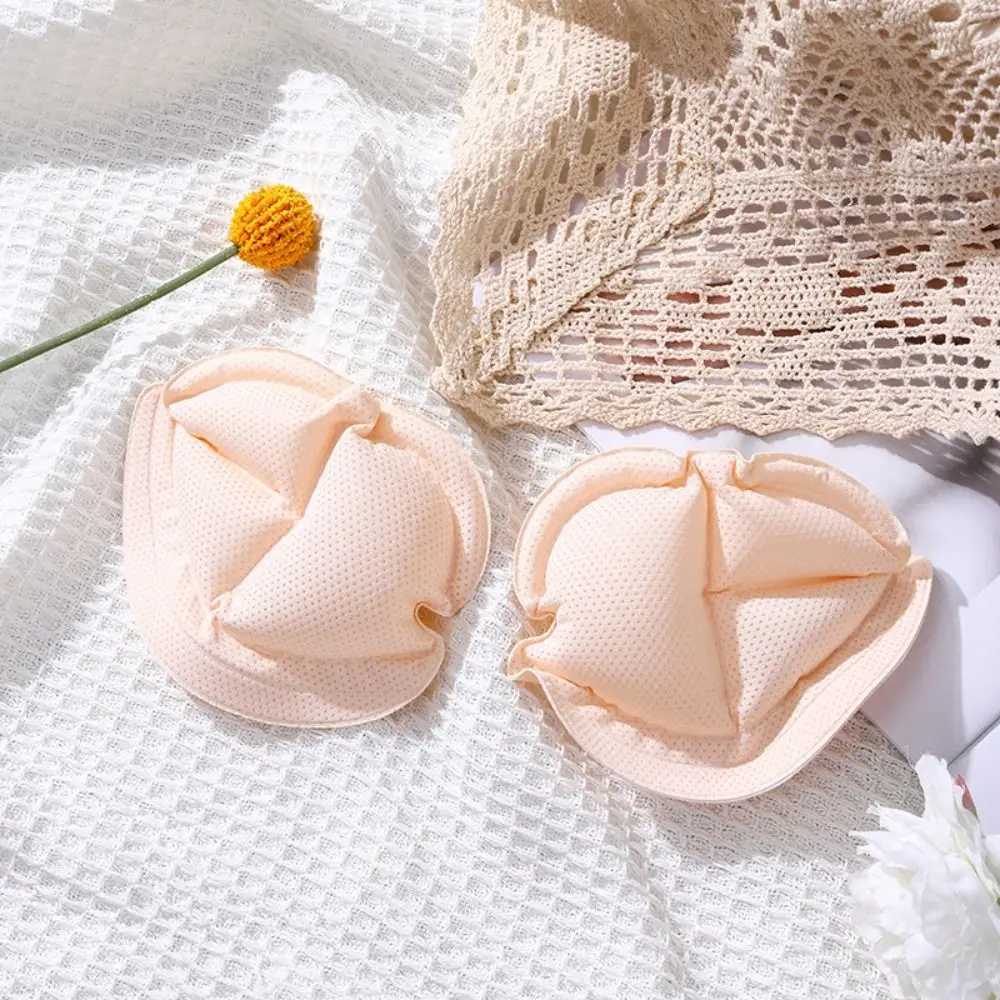 

Breathable Clothes Accessories Removable Soft Body-fitted Invisible Bra Pads Bikini Chest Pads Breast Insert Push Up Breast