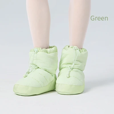 أحذية الباليه الدافئة للفتيات، أحذية الرقص الشتوية...