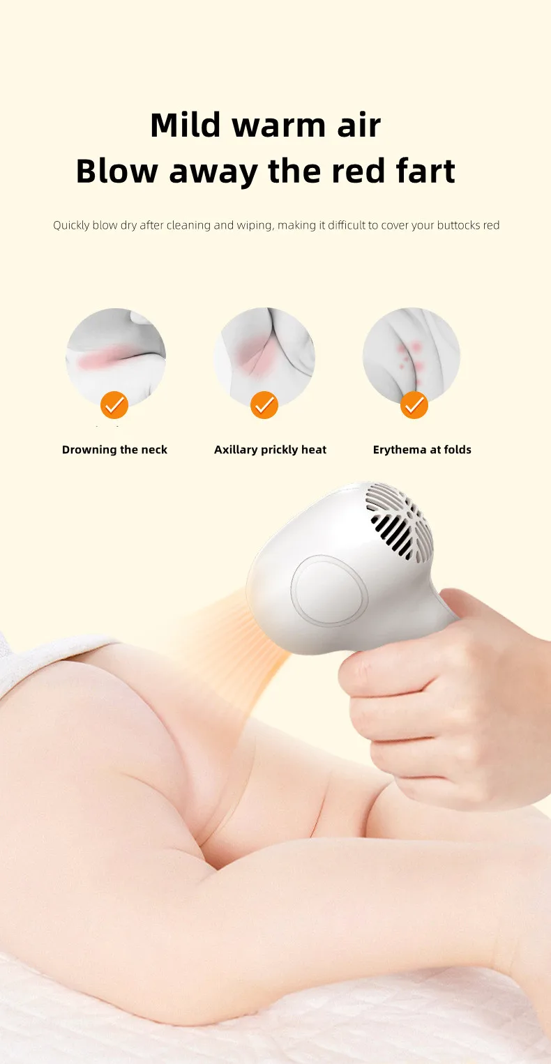 New Children's Hair Dryer Silent Zero Radiation Intelligent Constant Temperature