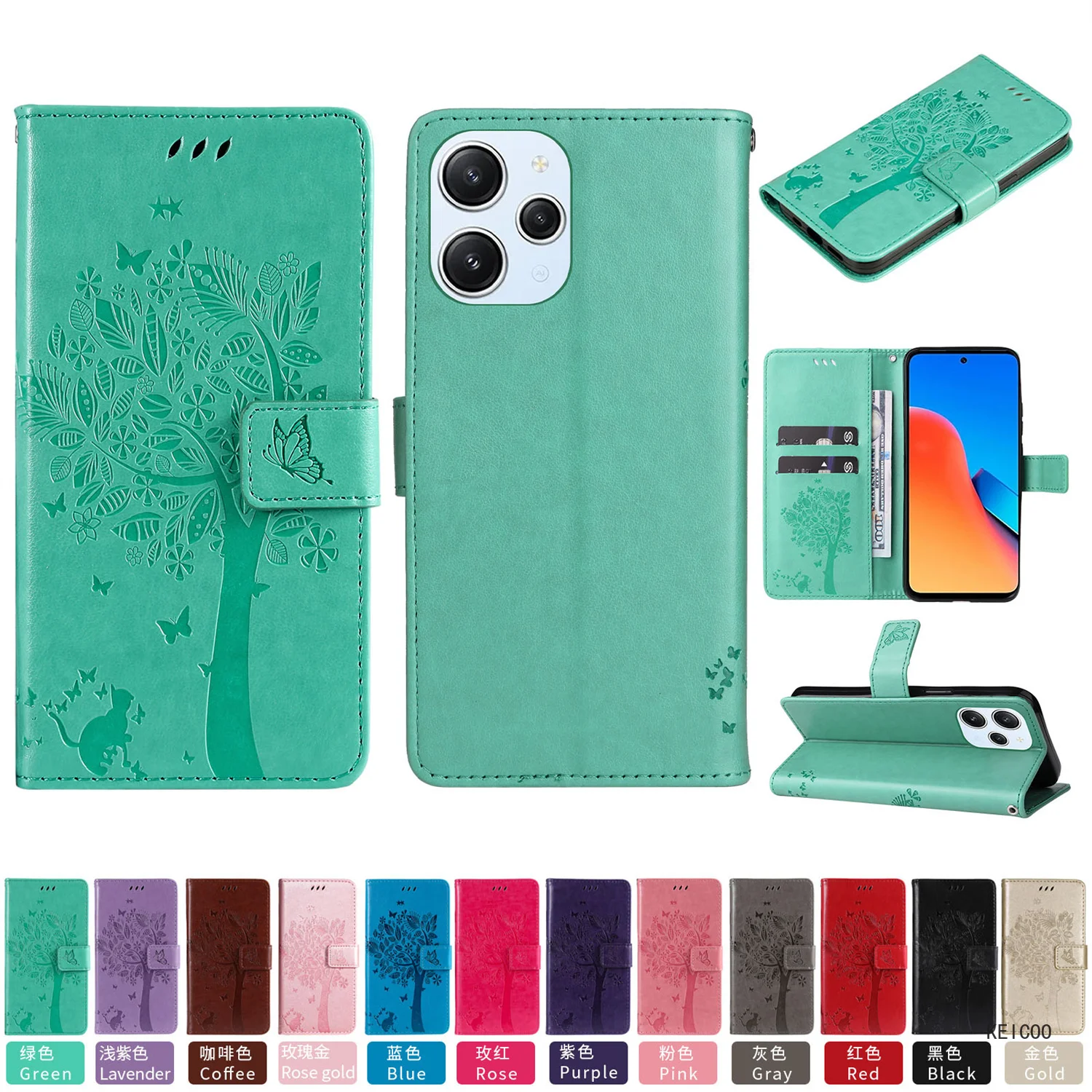 

Чехол-книжка с магнитной застежкой для Xiaomi Redmi 10A 10C K30 K40 Pro 12 4G