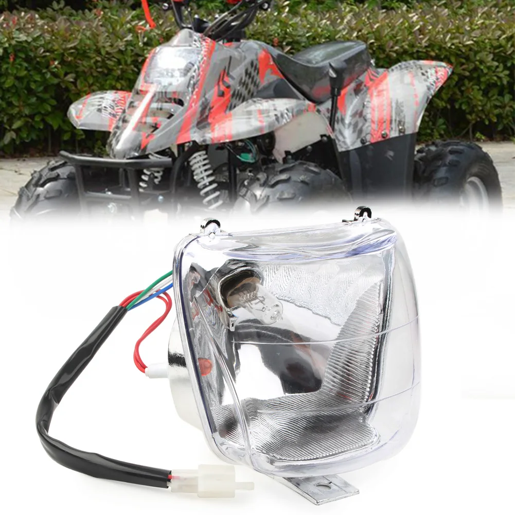

Motorcycle Headlight Headlamp For 2for 50cc 70cc 90cc 110cc SUNL COOLSTER TAOTAO Motocross Supermoto H4 Bulb