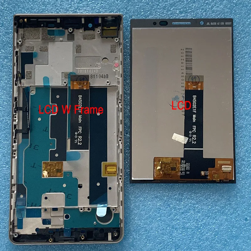 Originale Per Blackberry Key2 Le Lcd Screen Display Key 2 Le Tastiera Touch Panel Digitizer Frame Per Key 2Le Bbe100-1/2/3/4/5