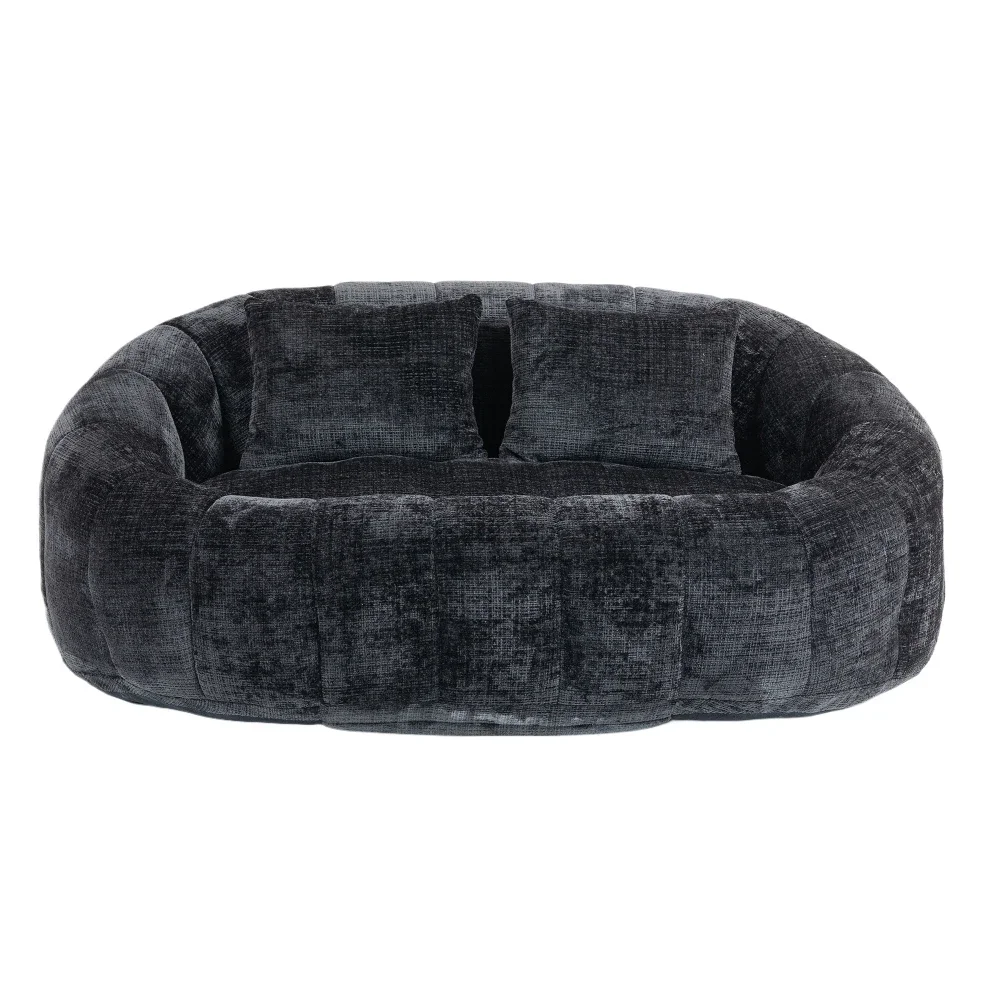 Bean Bag Sofa Lazy Sofa Durable Comfort Lounger High Back Bean Bag Chair Couch for Adults and Children, Floor Soft Lounge Chair – Detail 38