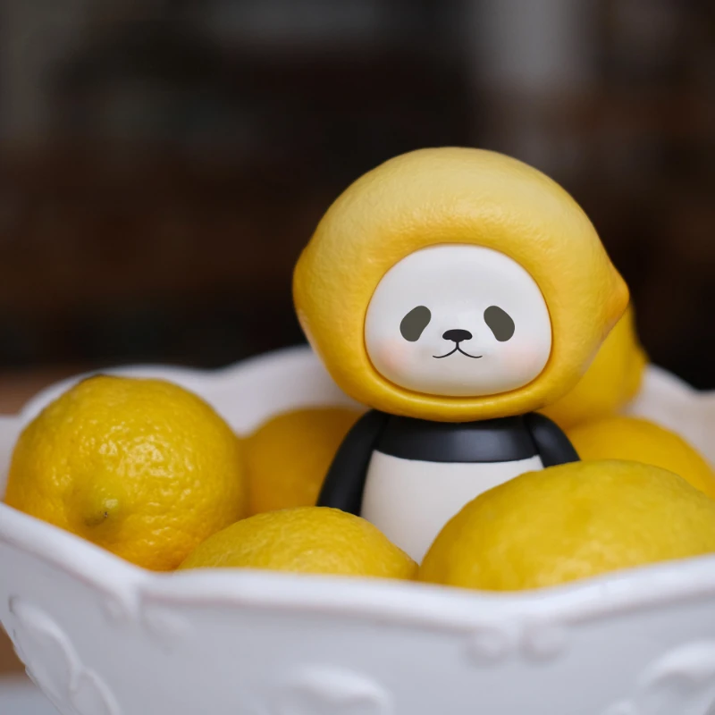 Planet bear レモンパンパン Panpan フィギュア Planetbear Lemon Panpan Panda With Limon Head Action Figure