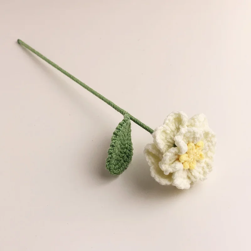 Charming Handmade Crochet Flower Bouquet - Perfect for Home Decor and Mother's Day Gift