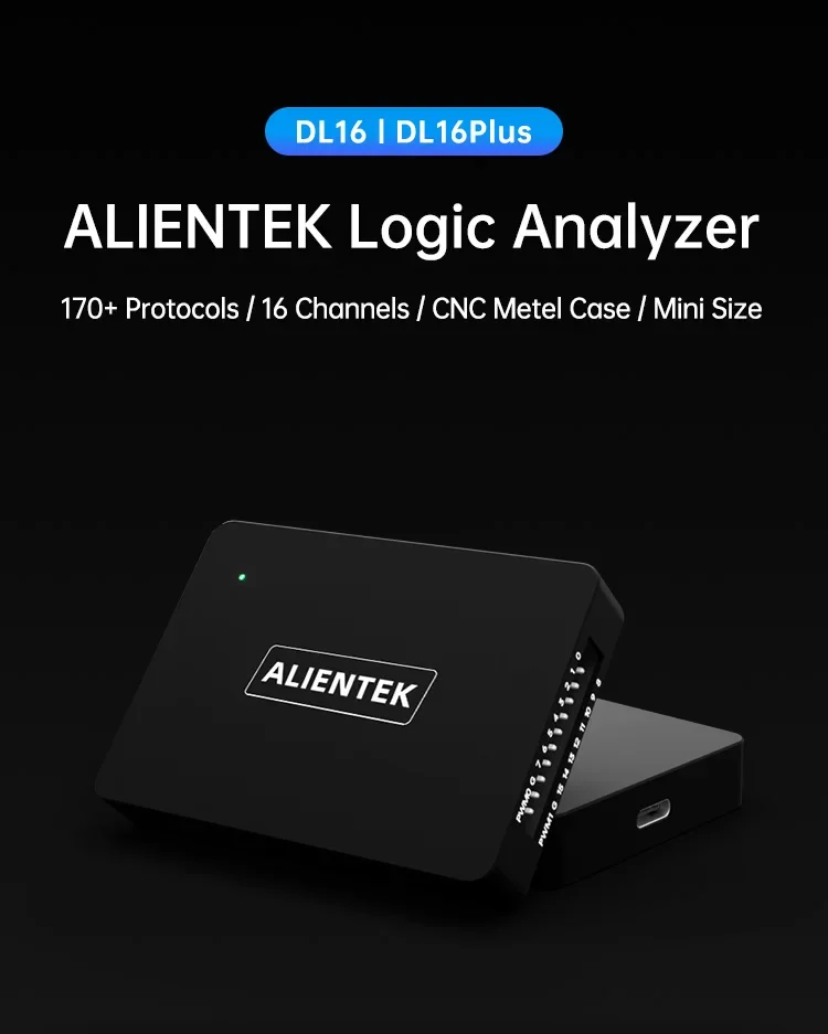 Logic Analyzer DL16 250MHz Max Sample Rate 16Channels Logic Analyzer Tools ARM F
