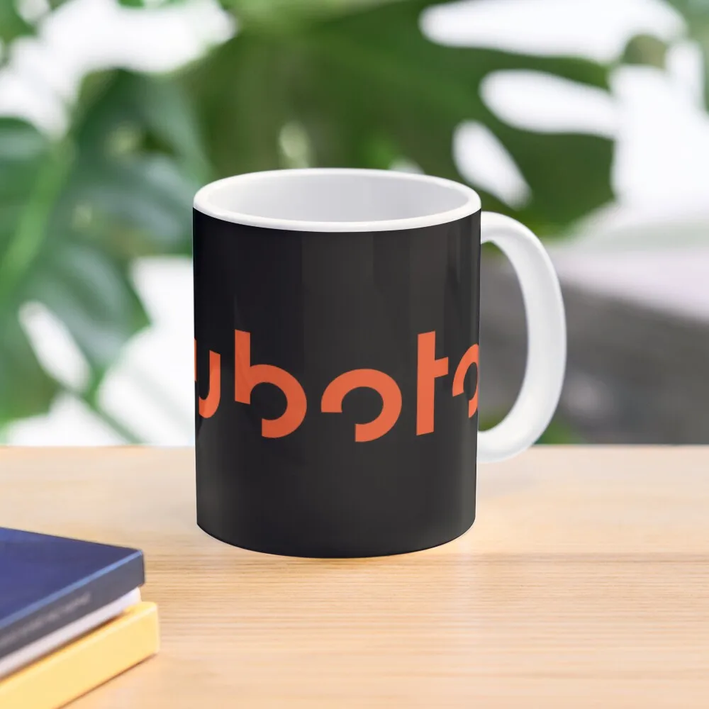 

Kubota Logo (Orange Text) Coffee Mug Cups Ands Thermal Cups Porcelain Cups Ceramic Mug
