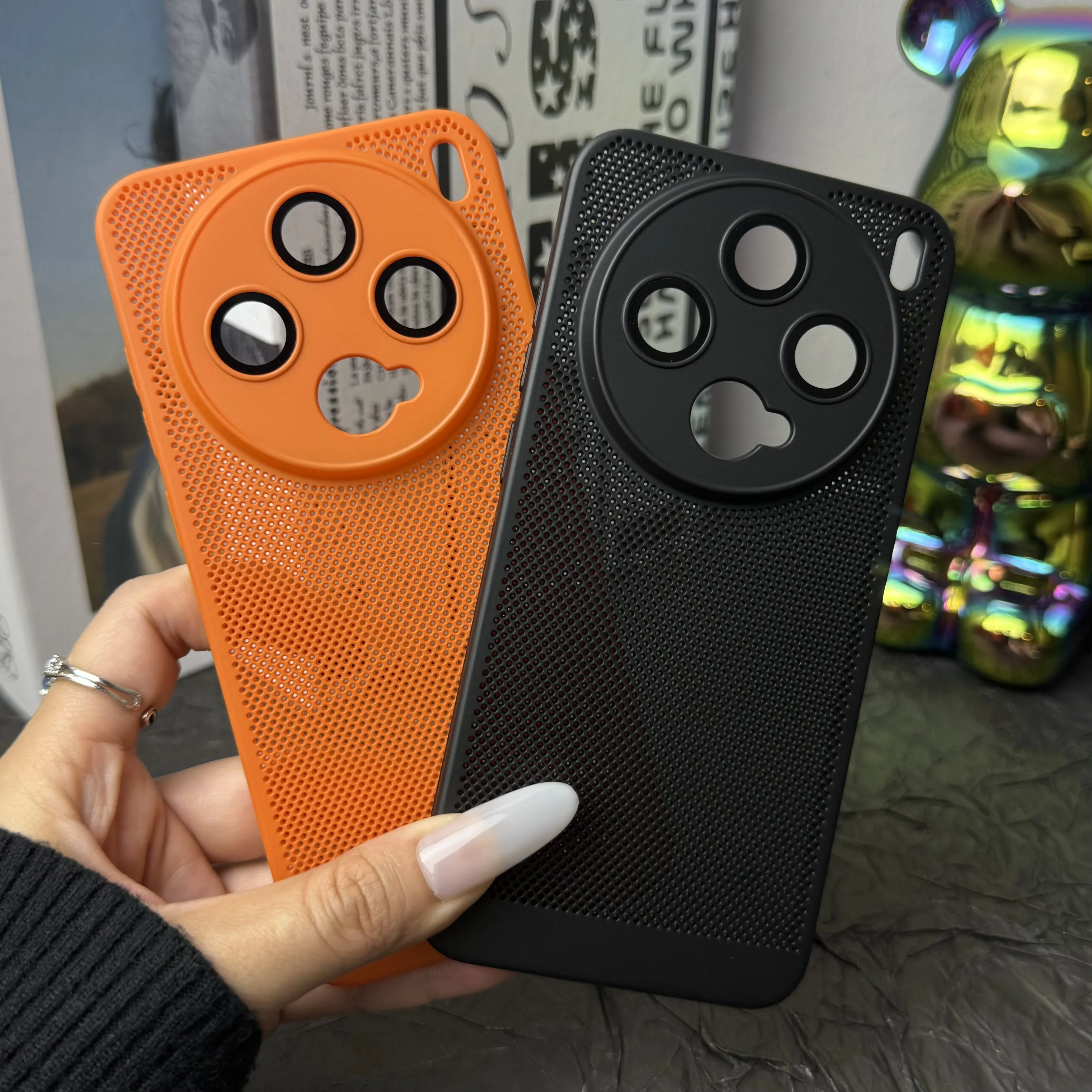 Ultra Thin Breathable Heat Dissipation Case with Camera Film Protection