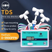 SM1 Single/TRM1 Triple TDS Meter Online Water Quality Tester Digital Salinity Dissolved Oxygen Monitor for Aquarium Laboratory 1