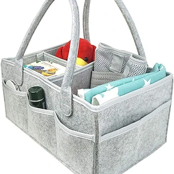 Borsa portaoggetti per bambini Divisione scientifica del lavoro di grande capacità Leggera e comoda per trasportare accessori per passeggino