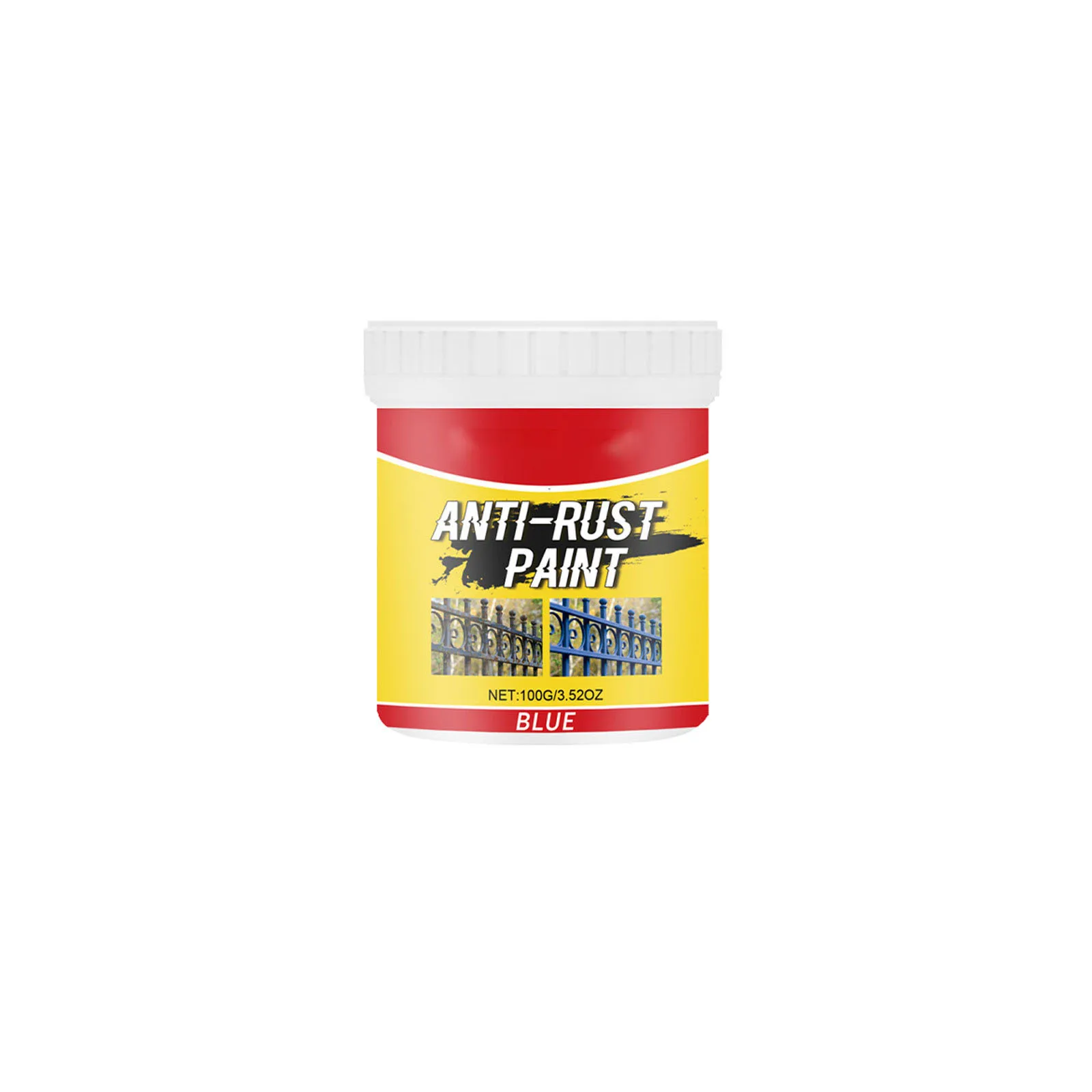 100g Multi-Purpose Metal Rust Remover Water Based Paint Rayhong Anti Rust Primer Car Conversion Agent Metal Renovation