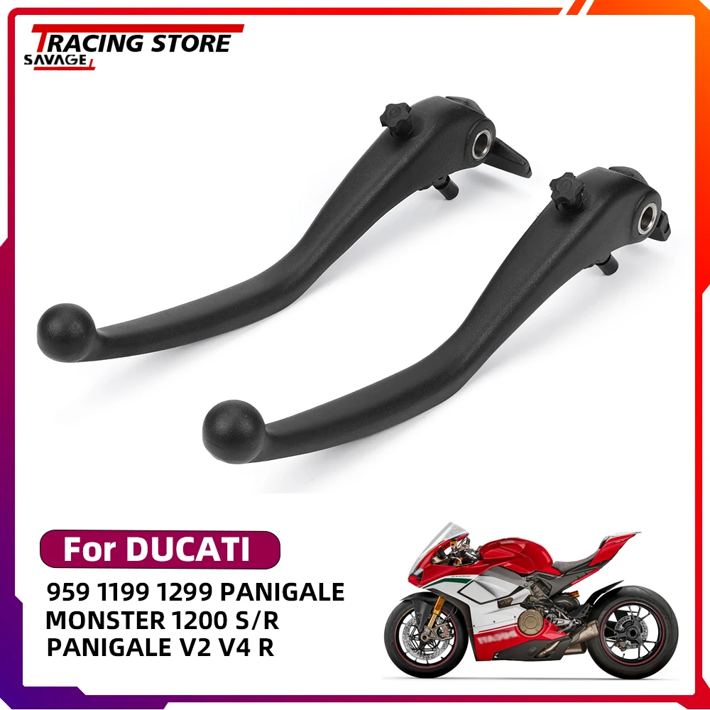 Новый рычаг тормоза сцепления для Ducati 959 1199 1299 Panigale V2 BAYLISS V4 S/R/SP2 Monster 1200 S/R Streetfighter V2, ручки управления