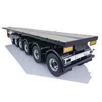 Fury Bear 6 Axles Flat Trailer for Tamiyaya 1/14 RC Tractor Truck DIY Remote Control Car Models Parts Toy TH20585-SMT5 2