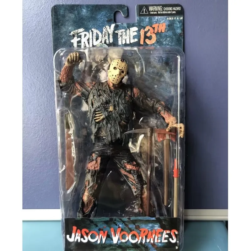 NECA Friday The 13th Figure Toys Freddy Jason Voorhees Action