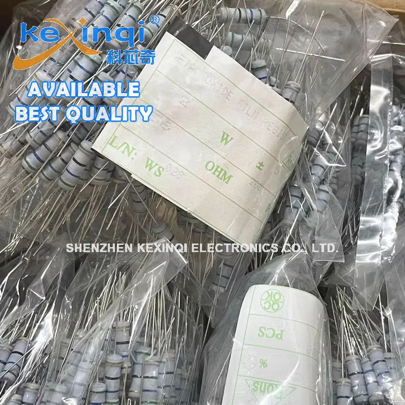 Metal Film Resistor 2W 5% 1R ~ 10M 100R 220R 330R 1K 2.2K 3.3K 4.7K 10K 22K 47K 100K 1M 100 220 330 Ohm 20pcs
