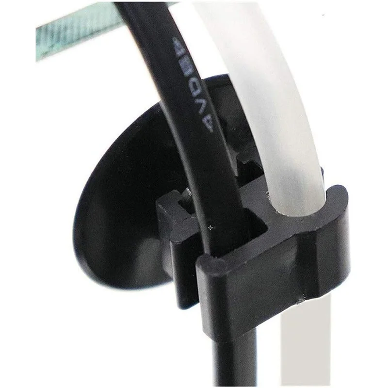 5Pcs Aquarium Suction Cup Clip Fish Tank Oxygen Tube Hose Pump Power Cord Buckle Wire Finisher Suction Cups Aquarium Accessories 6