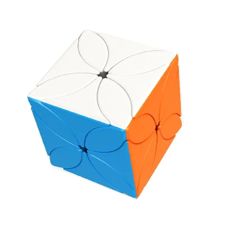 MOYU Meilong Clover Magic Speed Cube Stickerless Professional Fidget Toys MFJS CLOVER Cubo Magico Puzzle 3