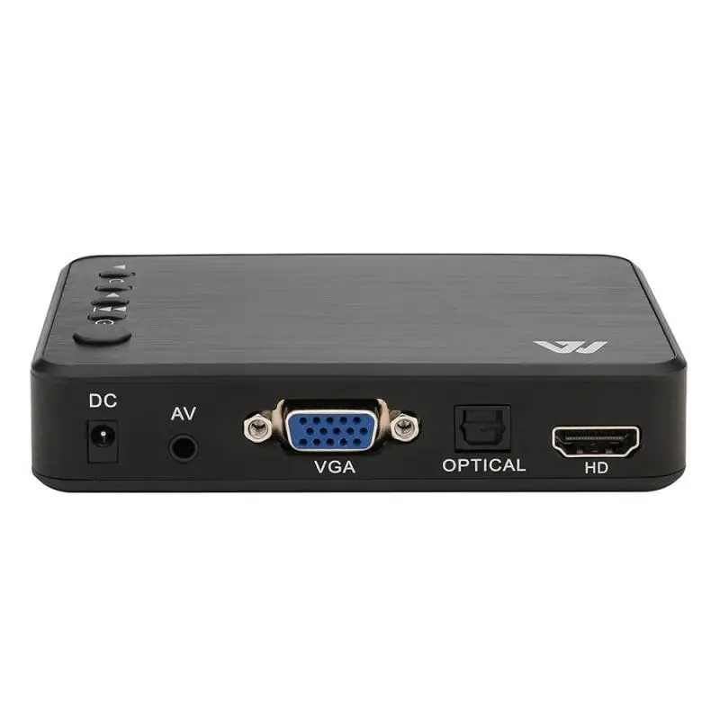 ڵ TV Ʈ ̵ ÷̾, USB  HDD U ũ Ƽ̵ ̵ ÷̾ ڽ, VGA SD MKV H.265, SD MMC RMVB MP3