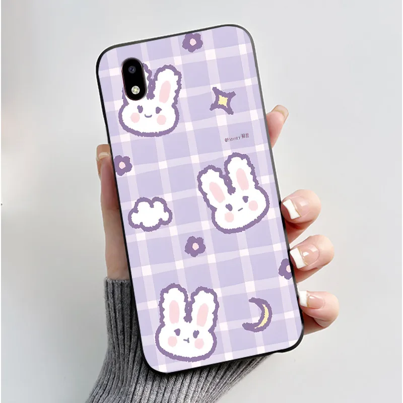 Luxury Cute Love Rabbit Cartoon Shockproof Silicone Back Cover Case