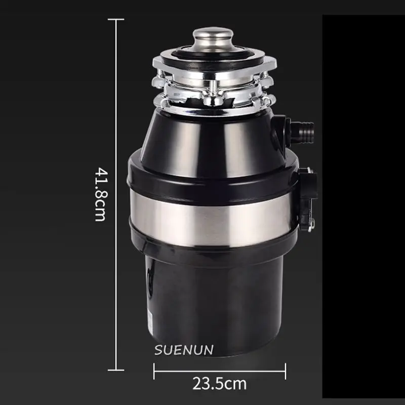 Food Waste Disposer Residue Garbage Processor Air Switch Sewer Rubbish Disposal Crusher Grinder Material Kitchen Sink Appliance 5