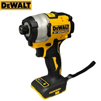DEWALT 브러시리스 모터 무선 스크루 드라이버, 전기 임팩트 드릴, 충전식 전동 공구, DCF850, 20V, 205NM