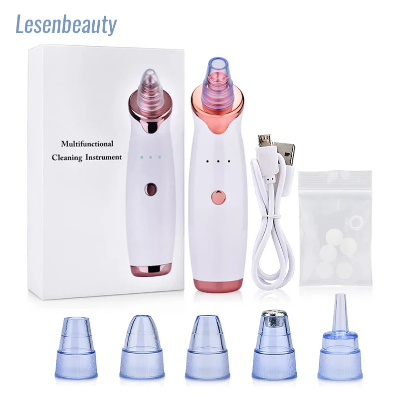 Electric Blackhead Remover Vacuum Cleaner Black Spots Removal Facial Deep Cleansing Pore Cleaner Machine Face Skin Care Tools us