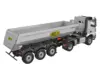 Kabolite 5801 4X4 1/14 RC Tractor 3 Axles RC Electric Dump Trailer RTR Lead Screw 2-Speed Transmission Sound Light Toy Model 4