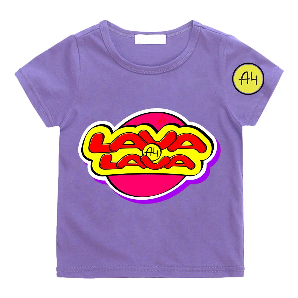 Мерч А4 VladA4 Gothic Anime Short Sleeve Manga T-shirts Cute Cartoon Tshirt 100% Cotton Boys/girls Tee-shirt Funko Pop T-shirt