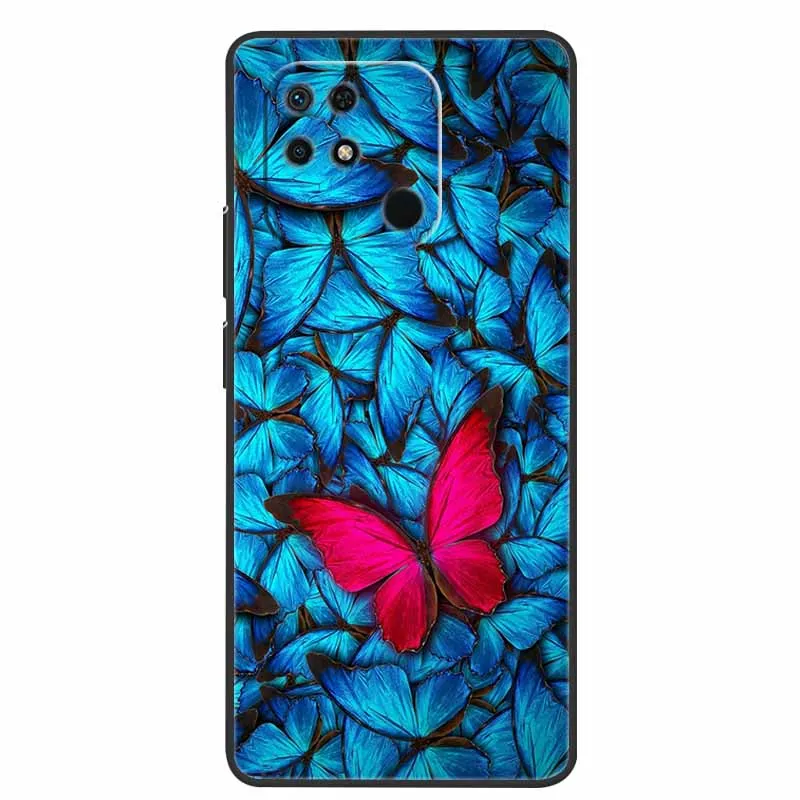 Wolf and Lion Design Soft Silicon Phone Case - Cute Cartoon Back Cover