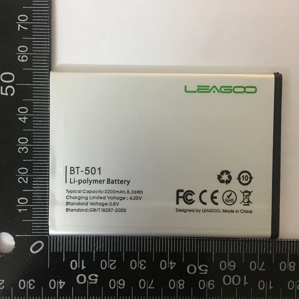 

2018 NEW BT-501 For LEAGOO Alfa 5 Battery BT501 BT 501 Alfa5 2200mAh Top Quality Replacement Mobile Phone Rechargeable