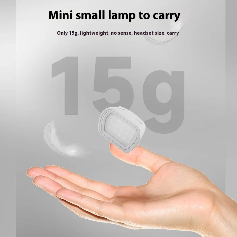 NEEWER Fill Light For DJI Pocket3 Sports Camera Light Custom Magnetic 2800k-6500k Pocket3 Camera Fill Light 3