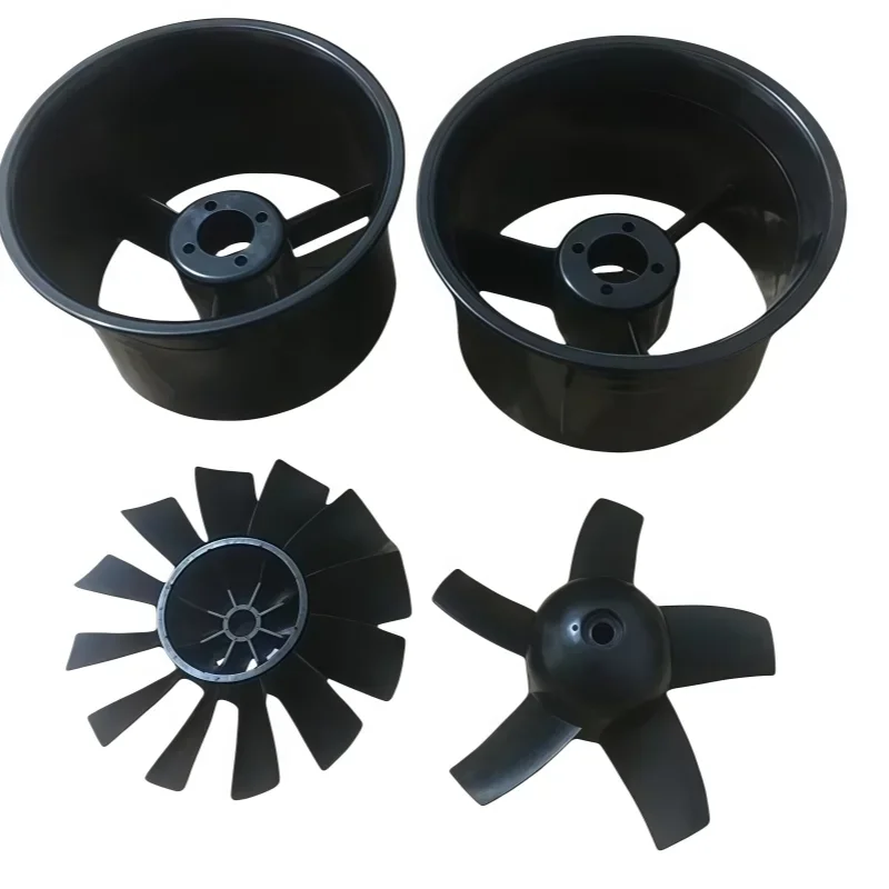 Hélice de conduit moteur RC 64mm 70mm montée sur un avion FPV