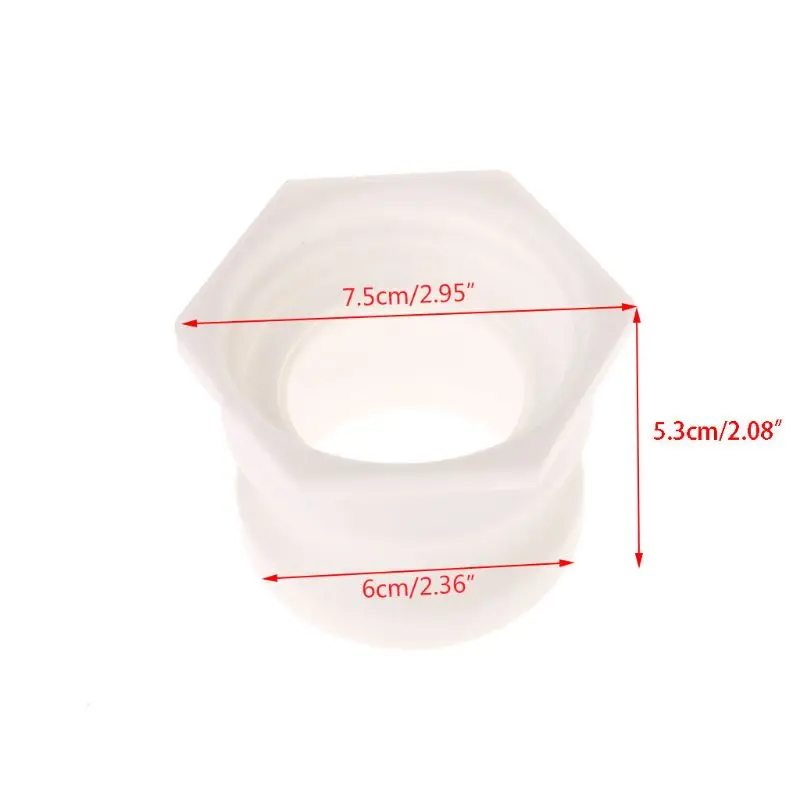 

IBC Tote for Tank Food Grade Drain Adapter 2.36" Coarse Thread To 1.73" Hose Fau