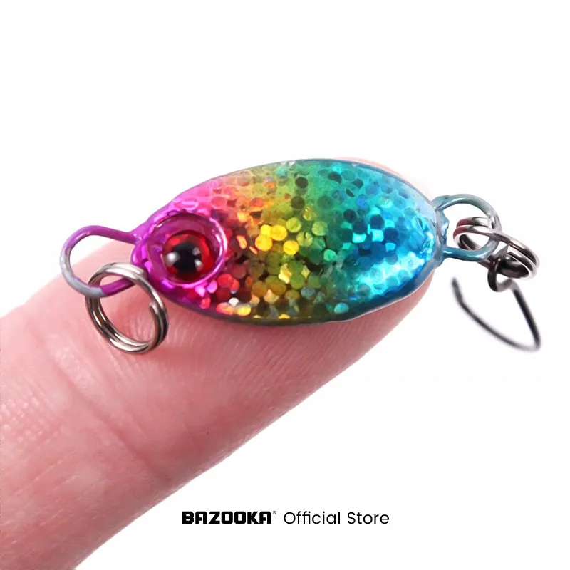 Bazooka Spoon Set Fishing Lure Metal Spinner Trout Bait Hard Leurre Bass  Spinnerbait Artificial Jig Kit Tackle Winter With Box - AliExpress