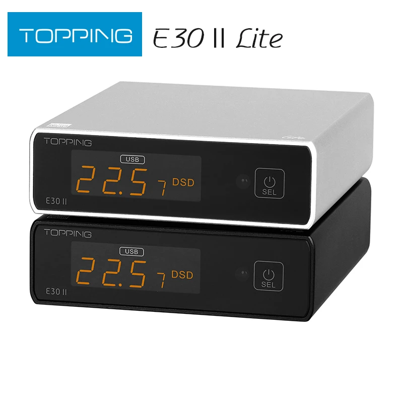 Topping E30Ii Lite Ak4493S Decoder Supporto Dsd512 Pcm 32Bit 768Khz Con Telecomando Dac E30 Ii Lite