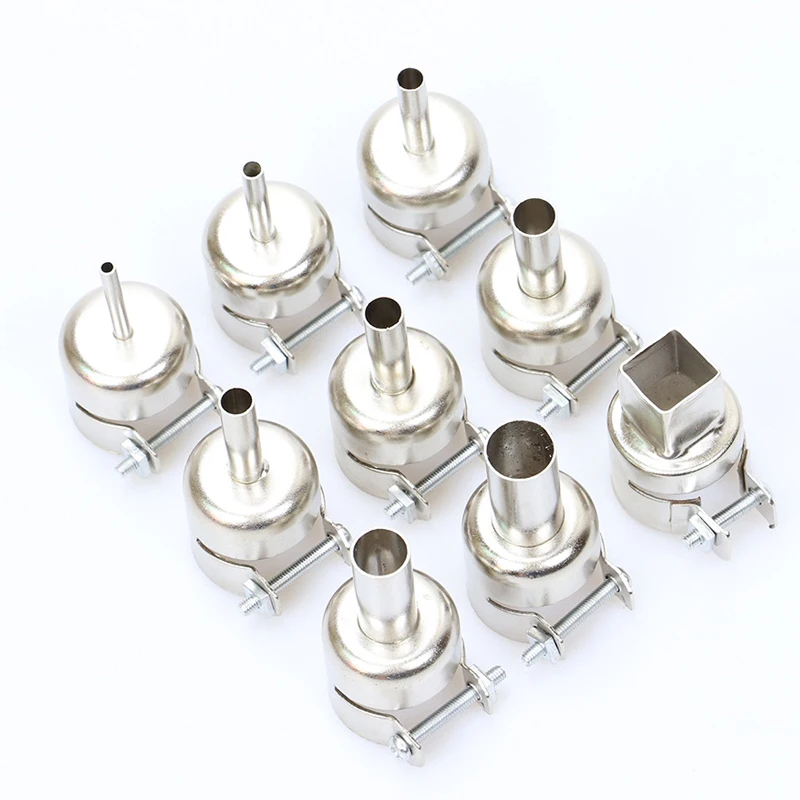  Universal Welding Nozzles For 850 852D 898 Soldering Station Hot Air Gun Welding Nozzle 3mm 4mm 5mm 6mm 7mm 8mm 10mm 12mm 