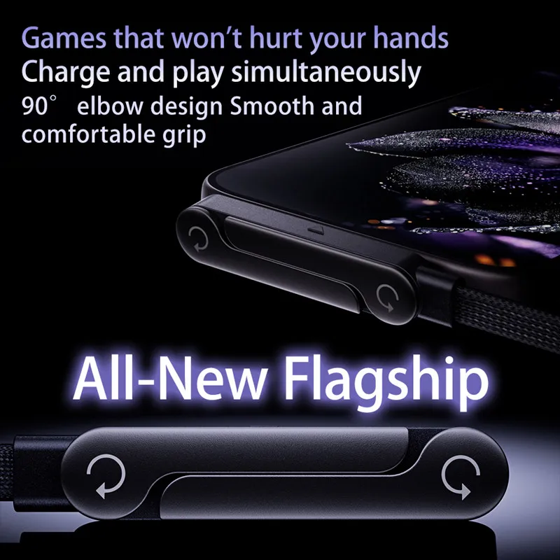 240w Pd Fast Charging Foldable Phone Holder Data Cable 1 5m Charging Type C Line For Iphone 17 16 15 Macbook Samsung Xiaomi Oppo, Alina Gadgets