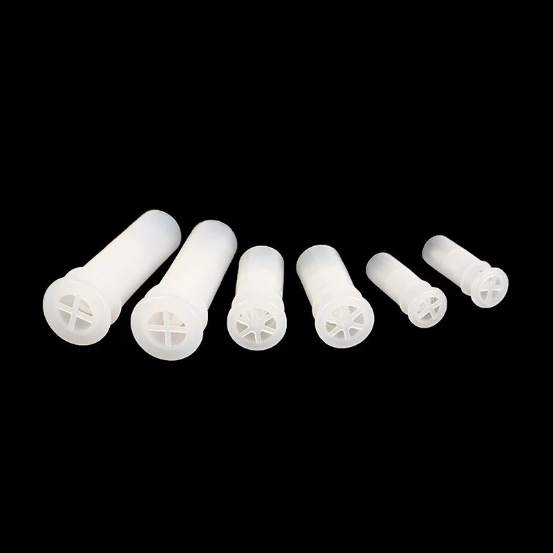Wooden Train Whistle Toy 50Pcs Dog Squeaky Toy BB Whistle Plastic Toy Dog Cat Squeakers Replace Baby Noise Maker Insert Replacement DIY Toys