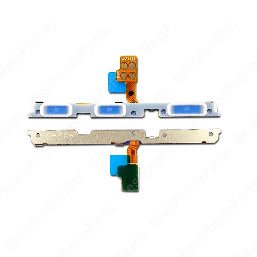 Repair Key Volume Flex Cable For Samsung Galaxy A03 Core A03s A13 A23 A33 A53 A73 5G Power On Off Switch Replacement