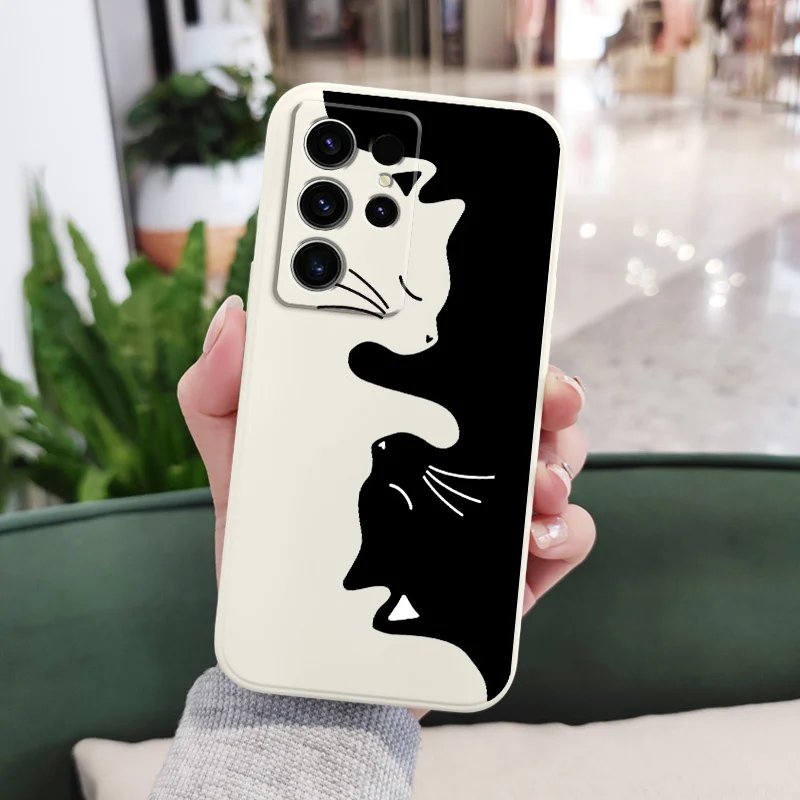 Adorable Hug Cat Phone Case Cover