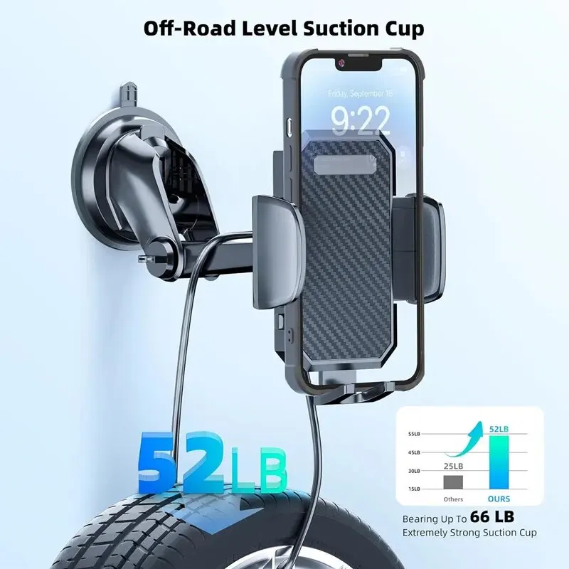 Suction Cup Superb Gel Phone Holder Silicone Suction Phone Case